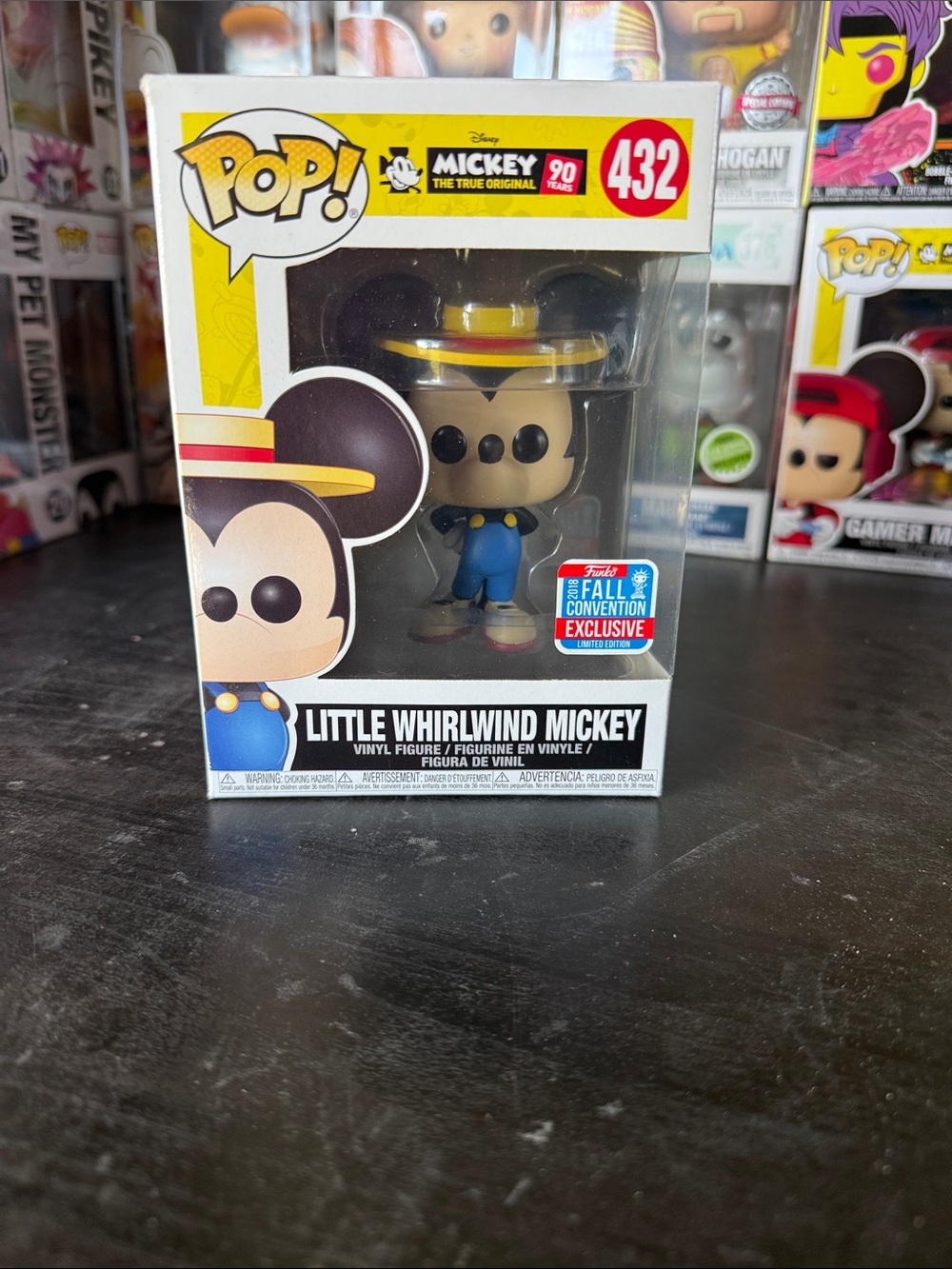 Funko Little Whirlwind Mickey Vinyl Figure - Blue, Yellow